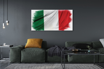 Leinwandbilder Flagge von Italien