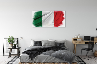 Leinwandbilder Flagge von Italien