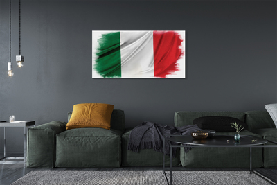 Leinwandbilder Flagge von Italien