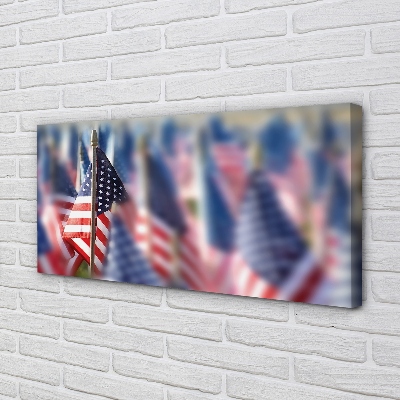 Leinwandbilder United States flag