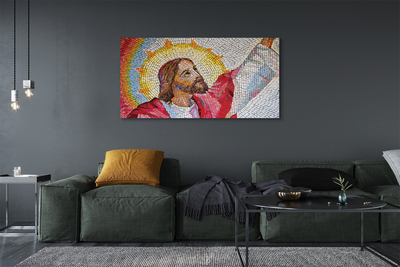 Leinwandbilder Jesus-Mosaik