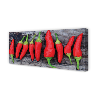 Leinwandbilder rote Paprika