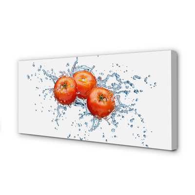 Leinwandbilder Tomaten Wasser