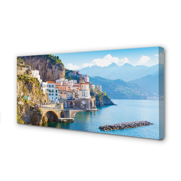 Leinwandbilder Seeschiffe aus Italien Küste