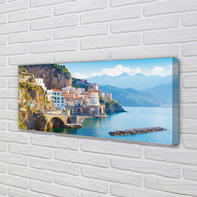 Leinwandbilder Seeschiffe aus Italien Küste