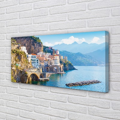 Leinwandbilder Seeschiffe aus Italien Küste