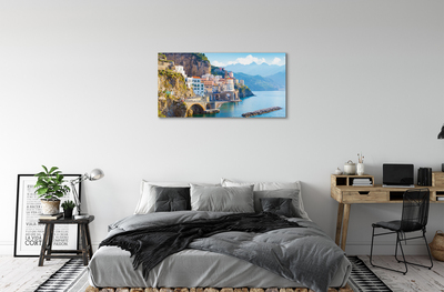 Leinwandbilder Seeschiffe aus Italien Küste