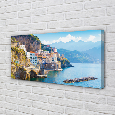 Leinwandbilder Seeschiffe aus Italien Küste