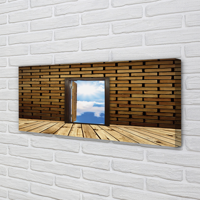 Leinwandbilder Türen Himmel 3D