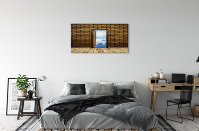 Leinwandbilder Türen Himmel 3D