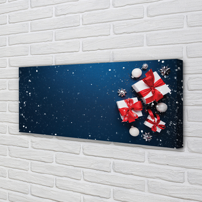 Leinwandbilder Die Geschenke Schnee