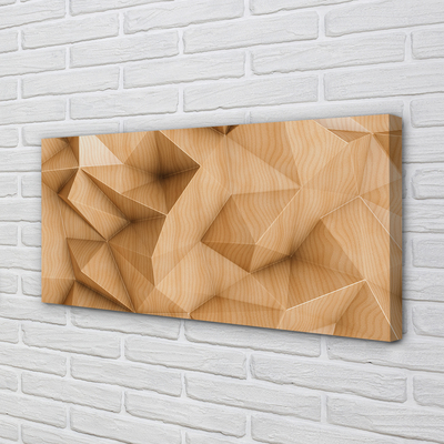 Leinwandbilder mosaic Holz massives