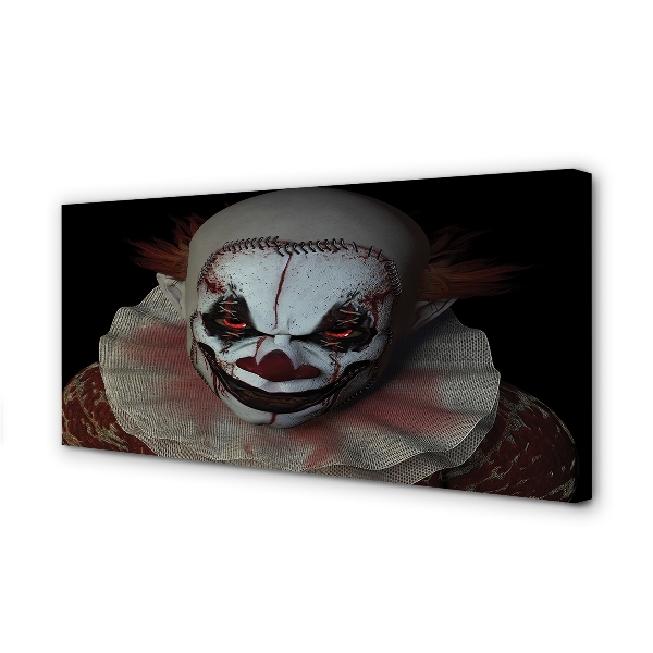Leinwandbilder die beängstigende Clown