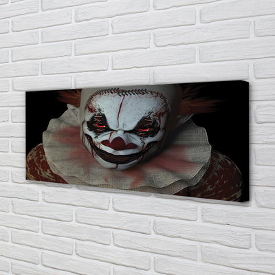 Leinwandbilder die beängstigende Clown