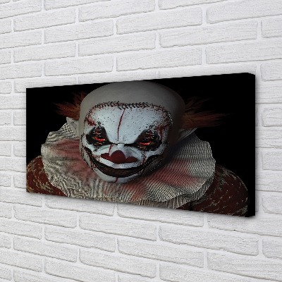 Leinwandbilder die beängstigende Clown