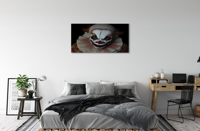 Leinwandbilder die beängstigende Clown