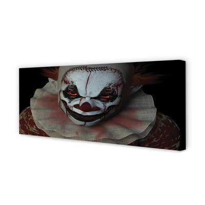 Leinwandbilder die beängstigende Clown