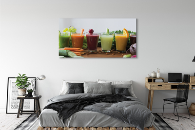 Leinwandbilder Gemüse Fruchtcocktails