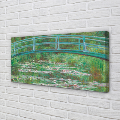 Leinwandbilder Brücke gemalt Kunst