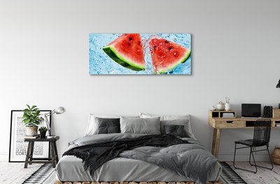 Leinwandbilder Wassermelone Wasser