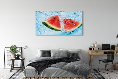 Leinwandbilder Wassermelone Wasser