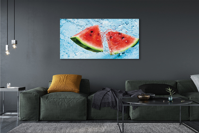 Leinwandbilder Wassermelone Wasser