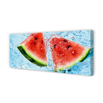 Leinwandbilder Wassermelone Wasser