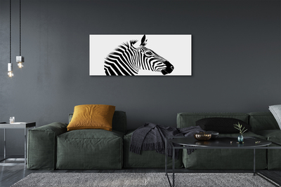 Leinwandbilder Illustration von Zebra