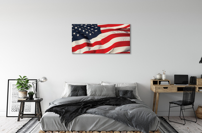 Leinwandbilder United States flag