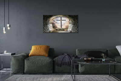 Leinwandbilder Kellerlicht Kreuz Jesus