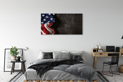 Leinwandbilder United States flag