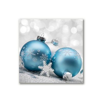 Leinwand-Bilder Flitter Winter-Feiertags-Dekorationen