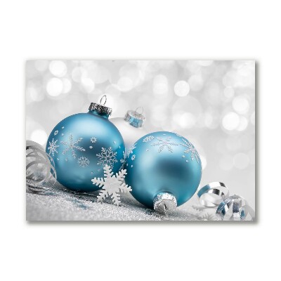 Leinwand-Bilder Flitter Winter-Feiertags-Dekorationen