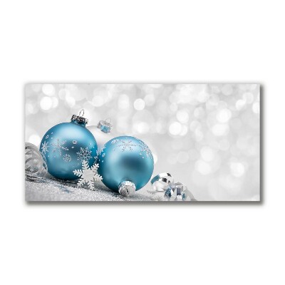 Leinwand-Bilder Flitter Winter-Feiertags-Dekorationen