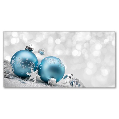 Leinwand-Bilder Flitter Winter-Feiertags-Dekorationen