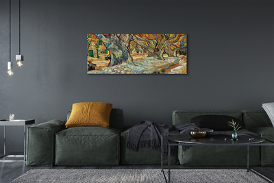 Leinwandbilder Abstrakte Kunst städtischer Markt