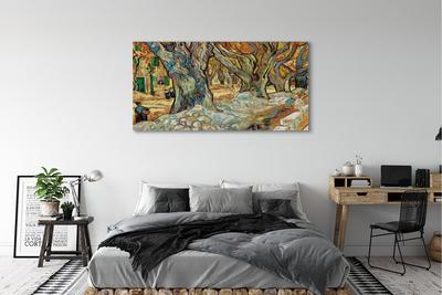 Leinwandbilder Abstrakte Kunst städtischer Markt