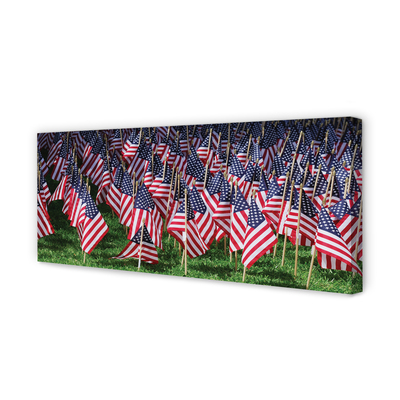 Leinwandbilder USA flags