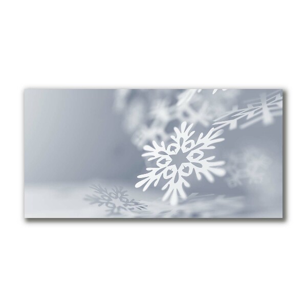 Canvas Kunstdruck Snowflake Weihnachtsdekoration