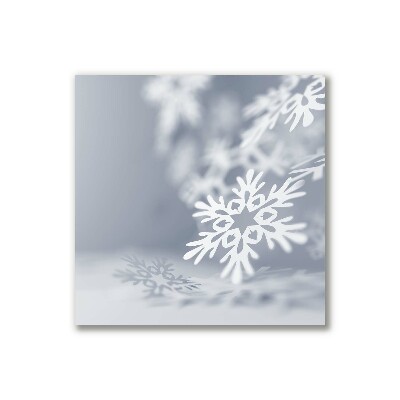 Canvas Kunstdruck Snowflake Weihnachtsdekoration