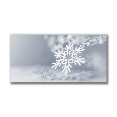 Canvas Kunstdruck Snowflake Weihnachtsdekoration