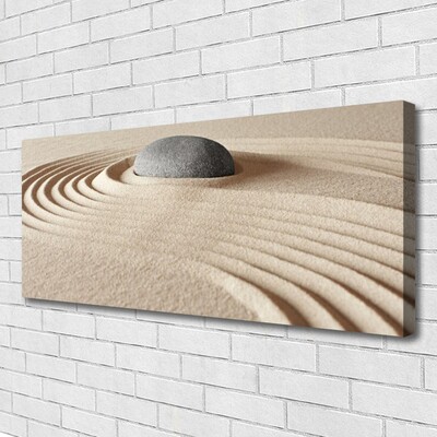 Canvas Kunstdruck Sand Stein Kunst