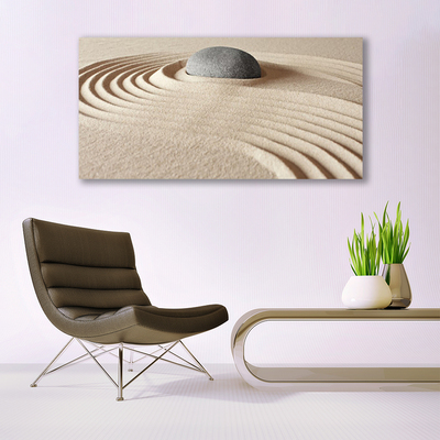 Canvas Kunstdruck Sand Stein Kunst