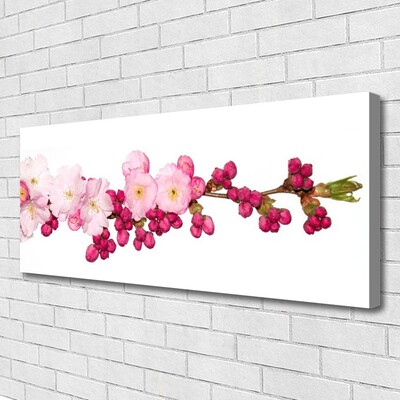 Canvas Kunstdruck Blüten Zweig Pflanzen
