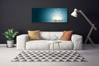 Canvas Kunstdruck Lotosblüte Blume Pflanzen