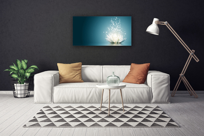 Canvas Kunstdruck Lotosblüte Blume Pflanzen