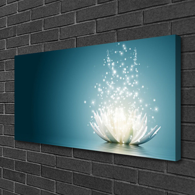 Canvas Kunstdruck Lotosblüte Blume Pflanzen