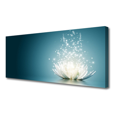 Canvas Kunstdruck Lotosblüte Blume Pflanzen