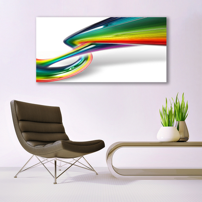 Canvas Kunstdruck Abstrakter Regenbogen Kunst