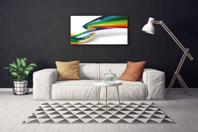 Canvas Kunstdruck Abstrakter Regenbogen Kunst